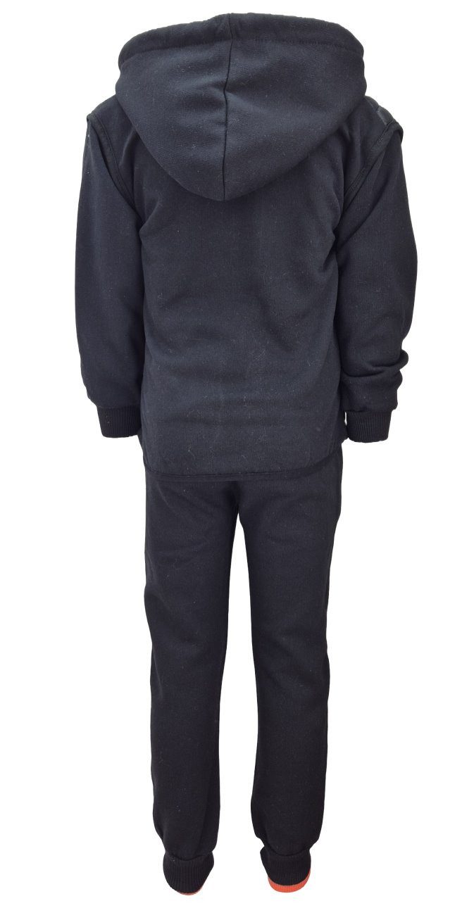 Fashion Boy Sweatanzug 3-Teiliger Sweatanzug mit Jacke Jogginganzug Freizeitanzug JFT6314a