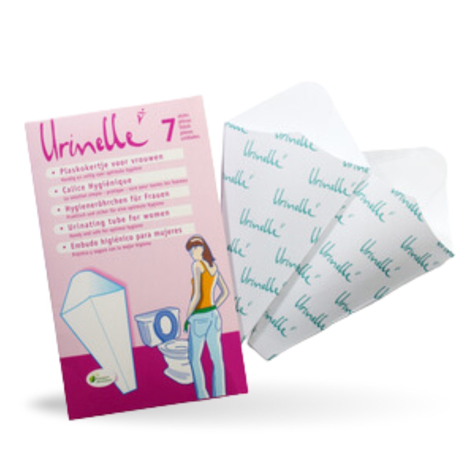 Lovelyness Urinal Urinelle Damen Einweg Urinal aus Papier 7 Stück, (7-tlg)