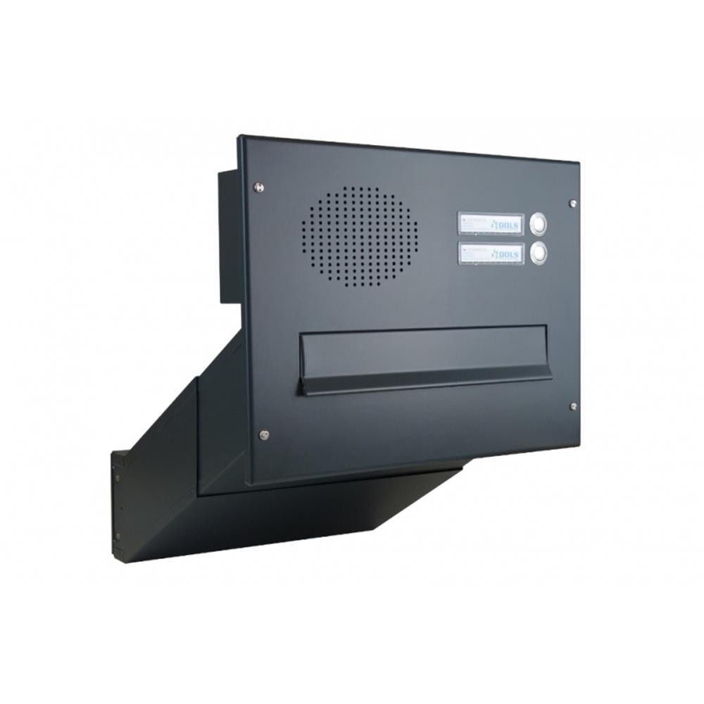 Letterbox24 Durchwurfbriefkasten DV-Serie Durchwurfbriefkastenanlage mit Sprechsieb in RAL
