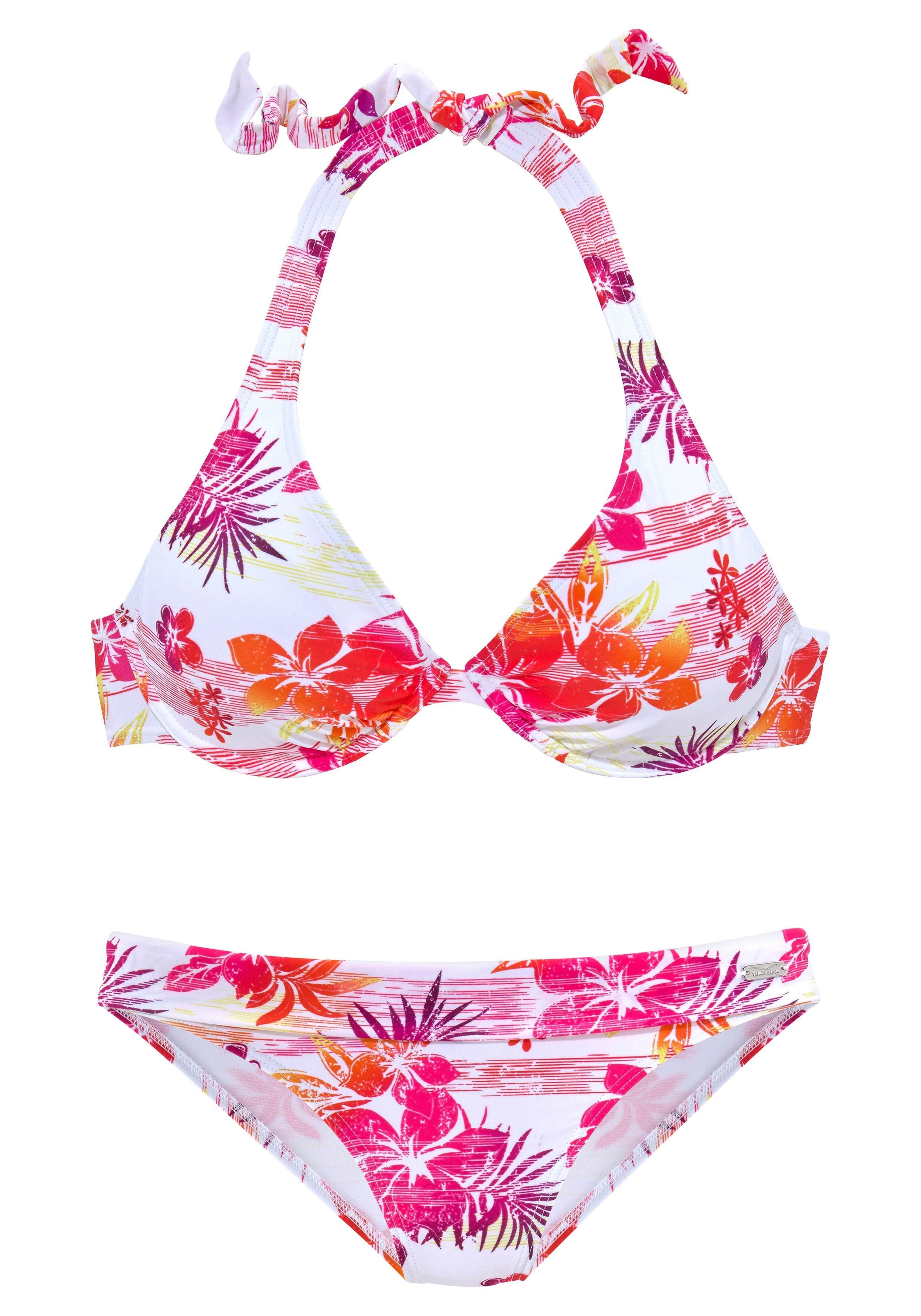 Venice Beach Bügel-Bikini Hawaii-Design im