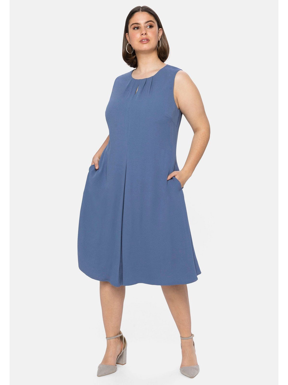 Blaue Sheego kaufen online Kleider für Damen | OTTO