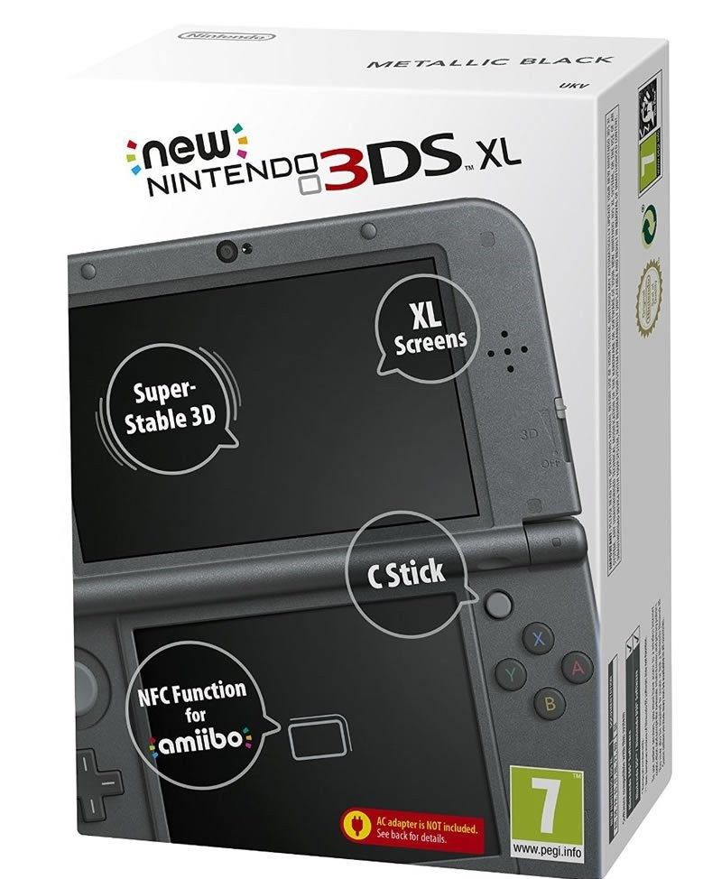 Nintendo New Nintendo 3DS XL Konsole Handheld für DS und 3DS Spiele, NFC New 3DS