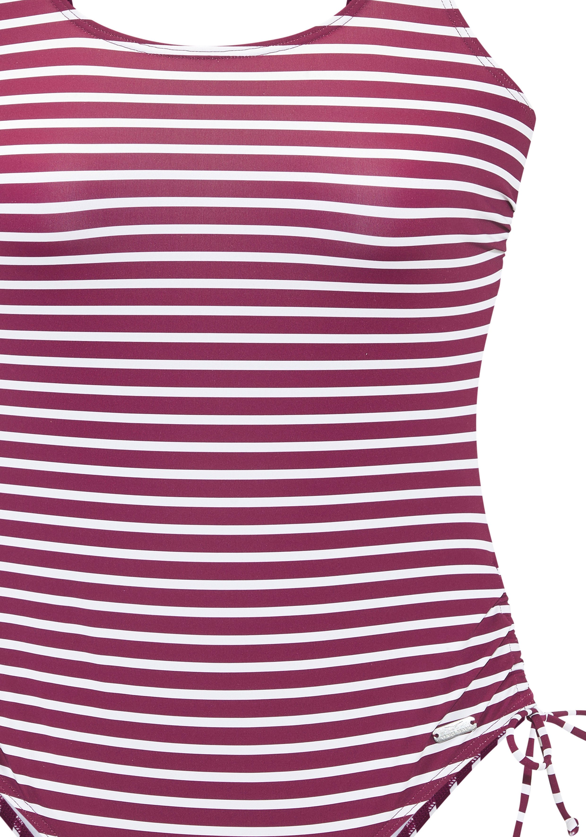 Venice Beach Badeanzug Tadu mit schmeichelnden Raffungen seitlich