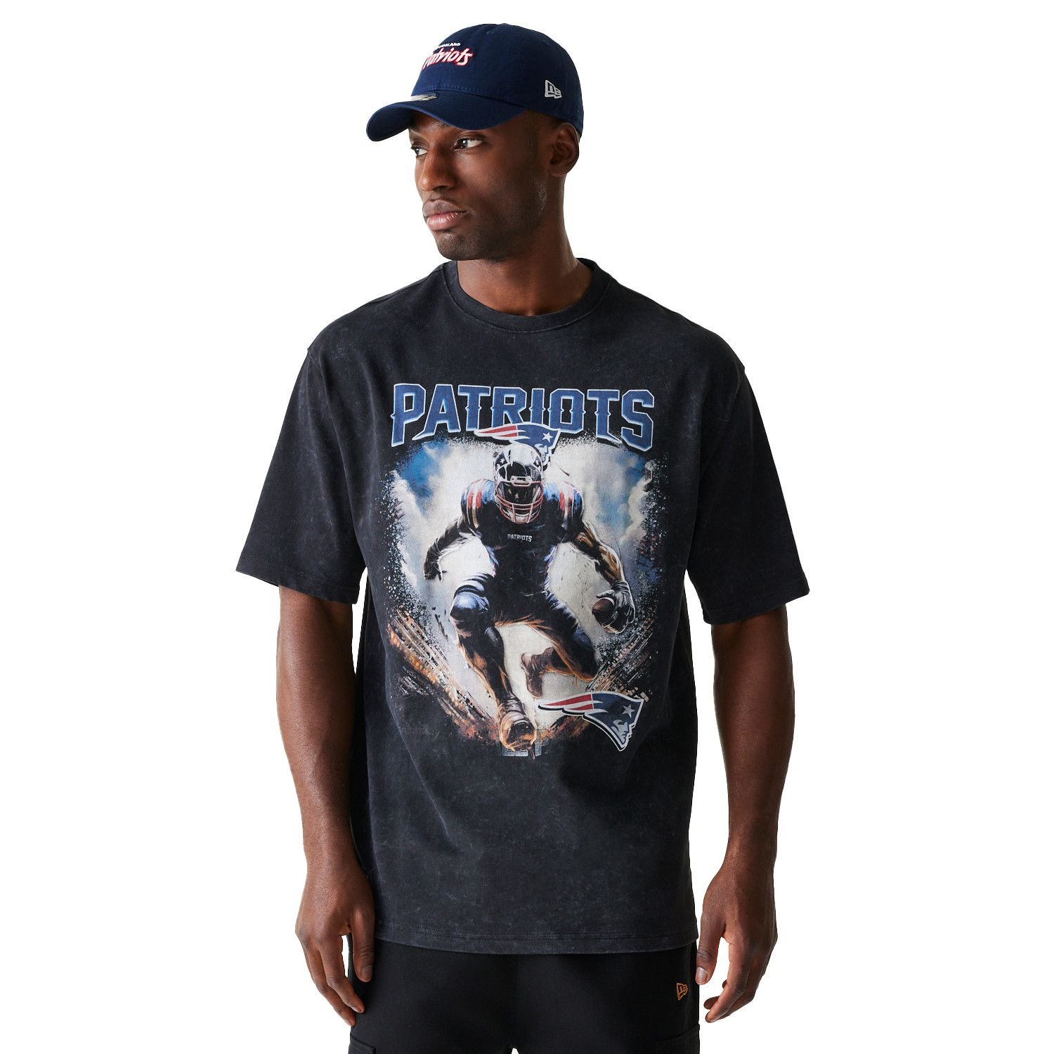 New Era Print-Shirt Oversized NFL PREMIUM New England Patriots