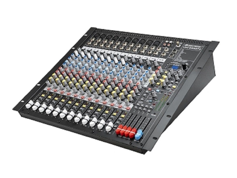 Omnitronic LMC-2642FX USB Mischpult Mischverstärker (Anzahl Kanäle: 16, Live Mixer)