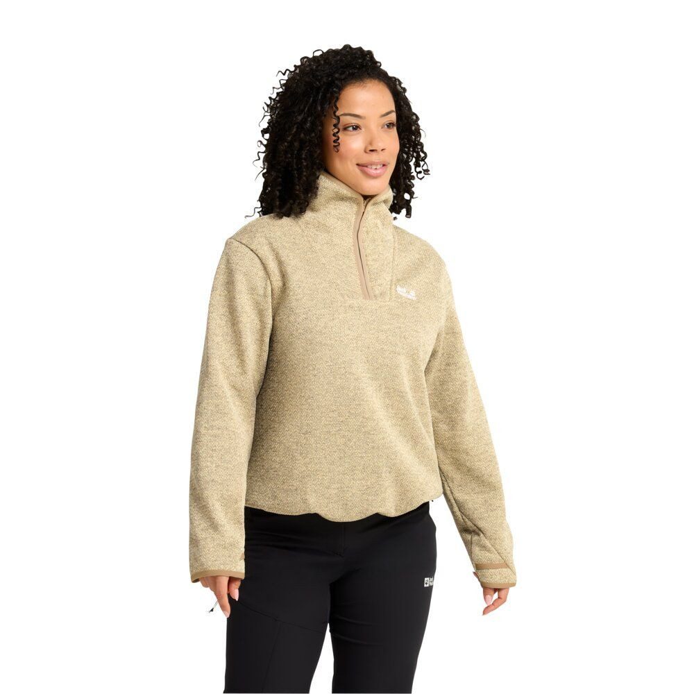 Jack Wolfskin Strickfleece-Pullover PINETRAIL HZ W