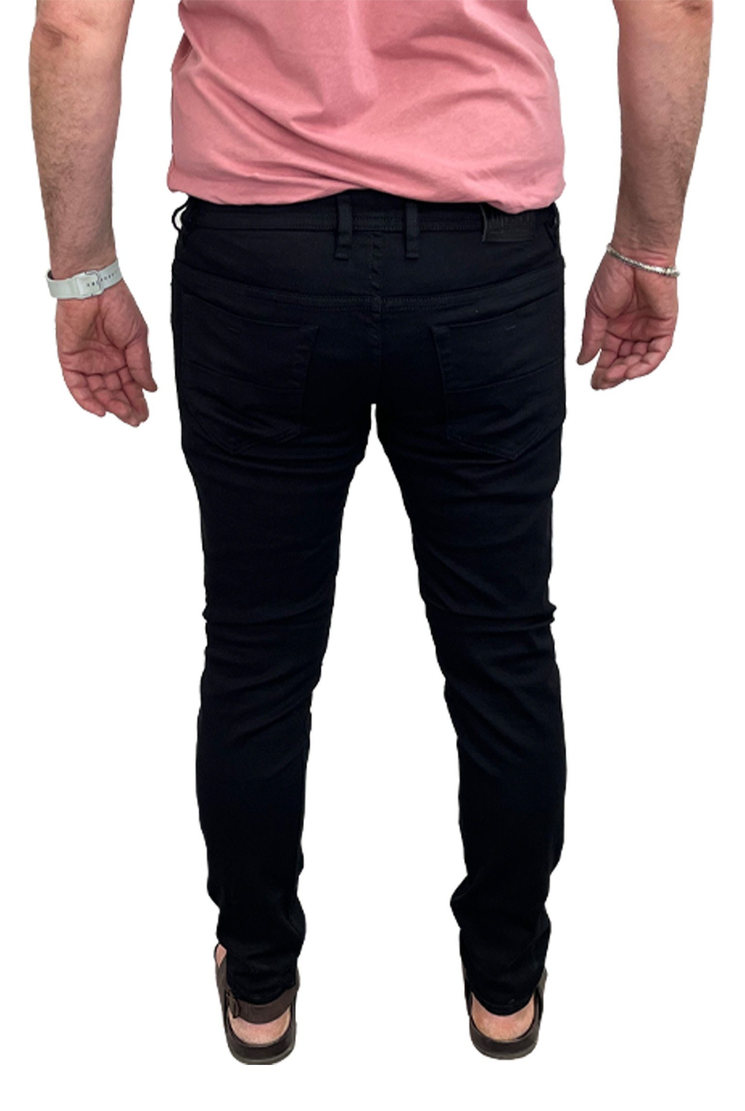 Slim-Fit Uni, Slim-fit-Jeans Herren Basic, - Diesel 0688H Diesel THOMMER Jeans