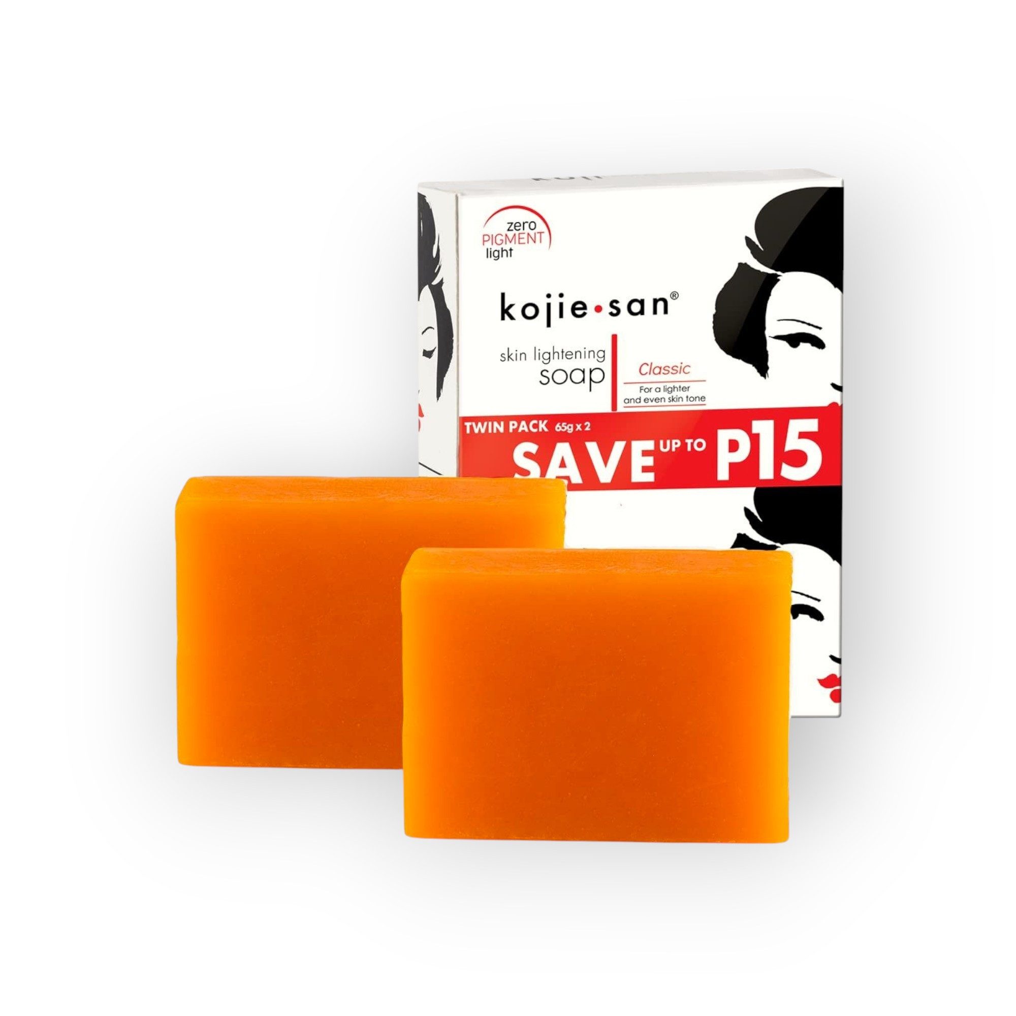 Kojie San Feste Duschseife Kojie San Soap Seife Classic 2 x 65Grm., 2-tlg.