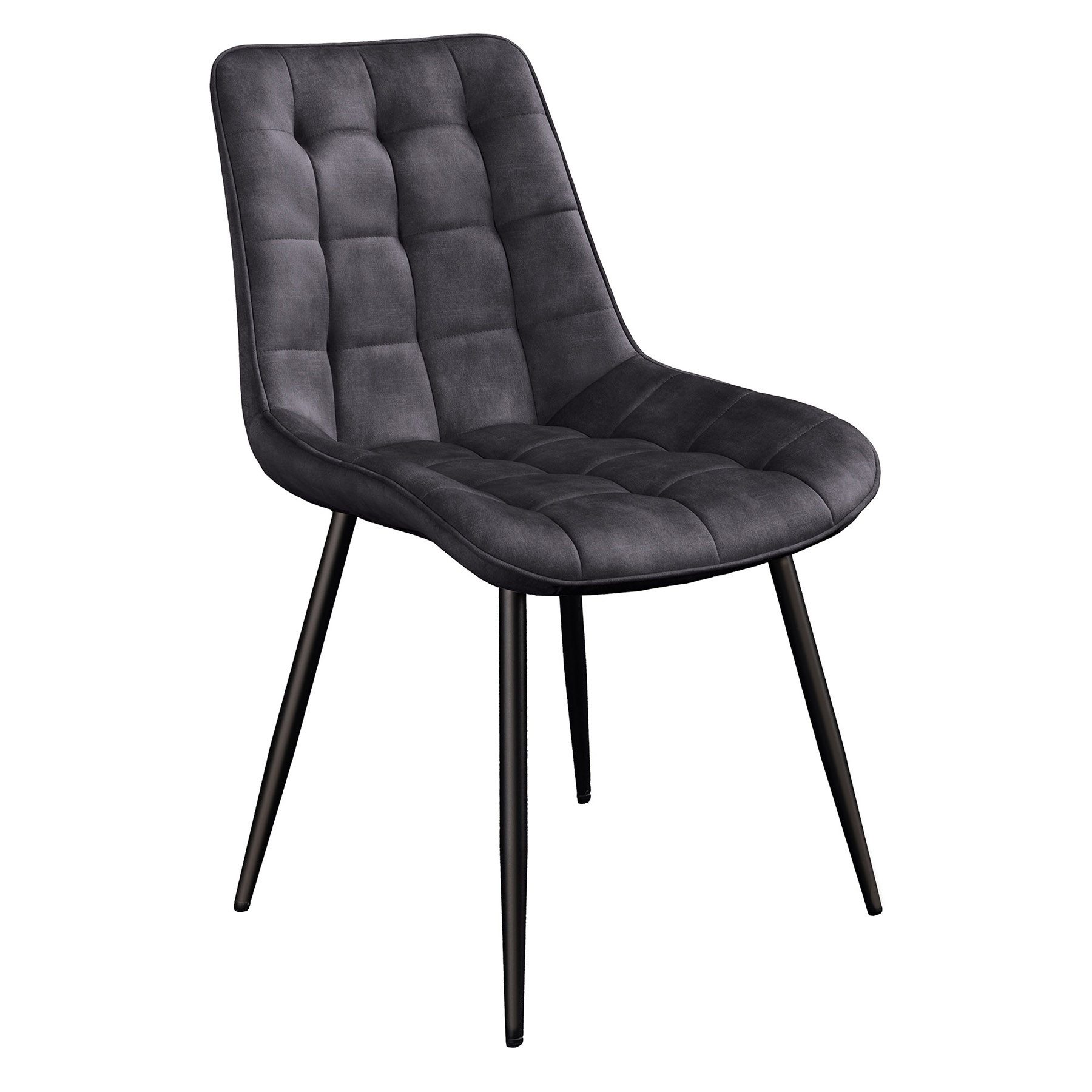 riess-ambiente Esszimmerstuhl ROADSTAR grau / schwarz günstig online kaufen