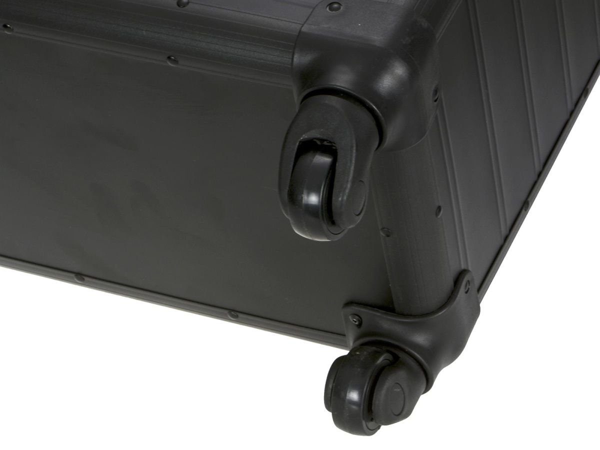 schwarz 4 Business-Koffer Pandora, Koffer, Rollen, ALUMAXX Aktenkoffer Pilotenkoffer,