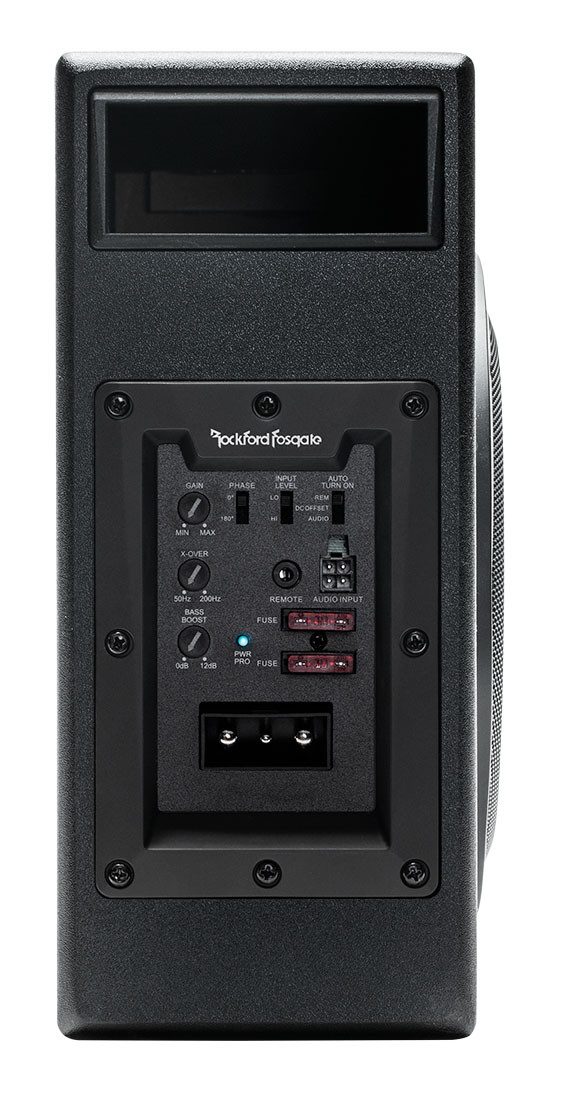 Rockford Fosgate P300-8P 20cm Aktiv-Subwoofer Gehäuse Auto-Subwoofer (300 W, max.: W 20 cm)
