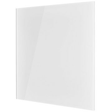 magnetoplan® Anzeigetafel Glas-Magnettafel 40x40cm - magnetisch/beschreibbar- Weiß (1-St)