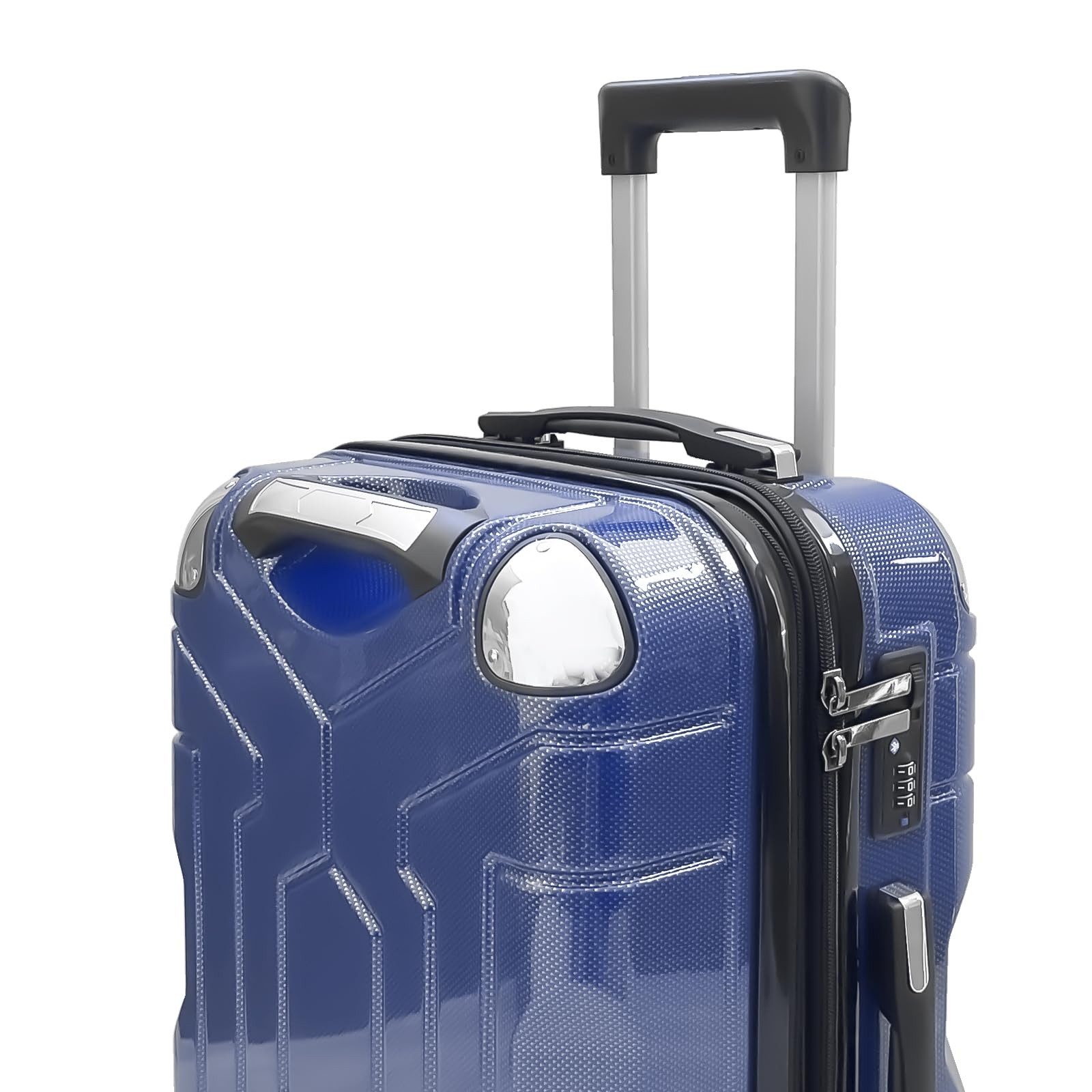 yonsly Trolleyset Koffer-Set(M,L,XL) Hartschalen-Koffer mit 360°-Rollen, günstig online kaufen