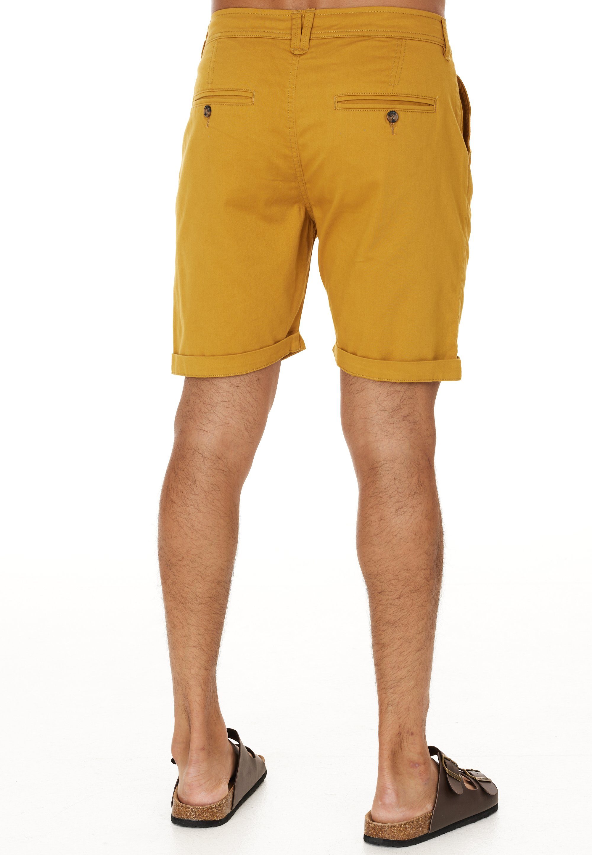 CRUZ Shorts mit Jerryne Seitentaschen ocker praktischen