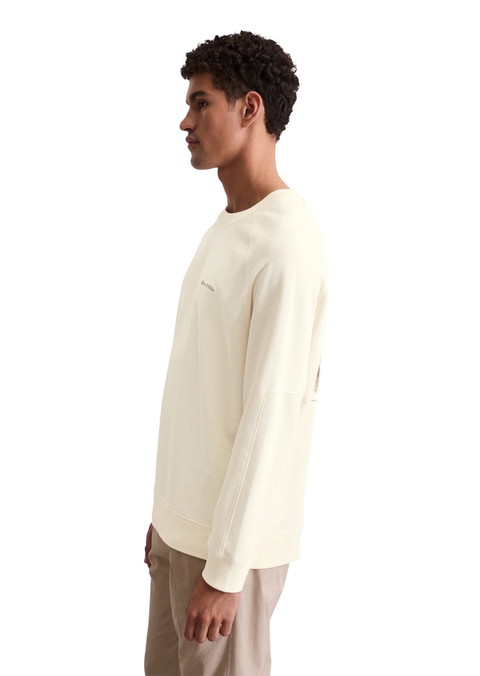 Marc O'Polo Sweatshirt aus recycelter Baumwolle