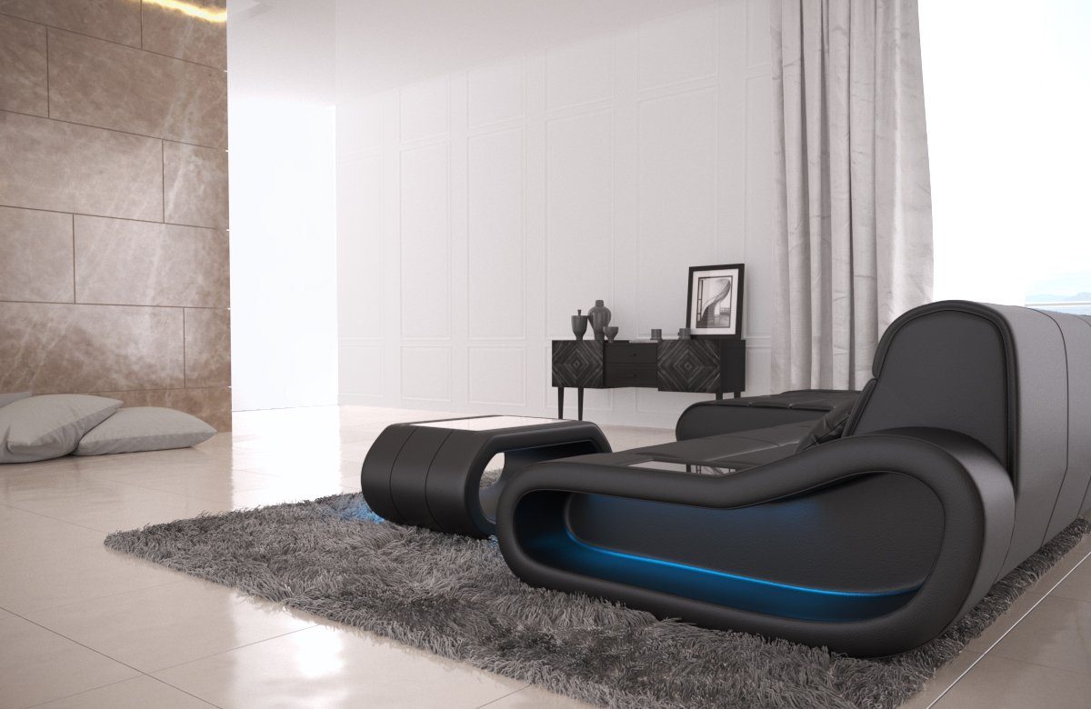 Sofa Dreams Ecksofa Ledercouch Ledersofa Concept günstig online kaufen