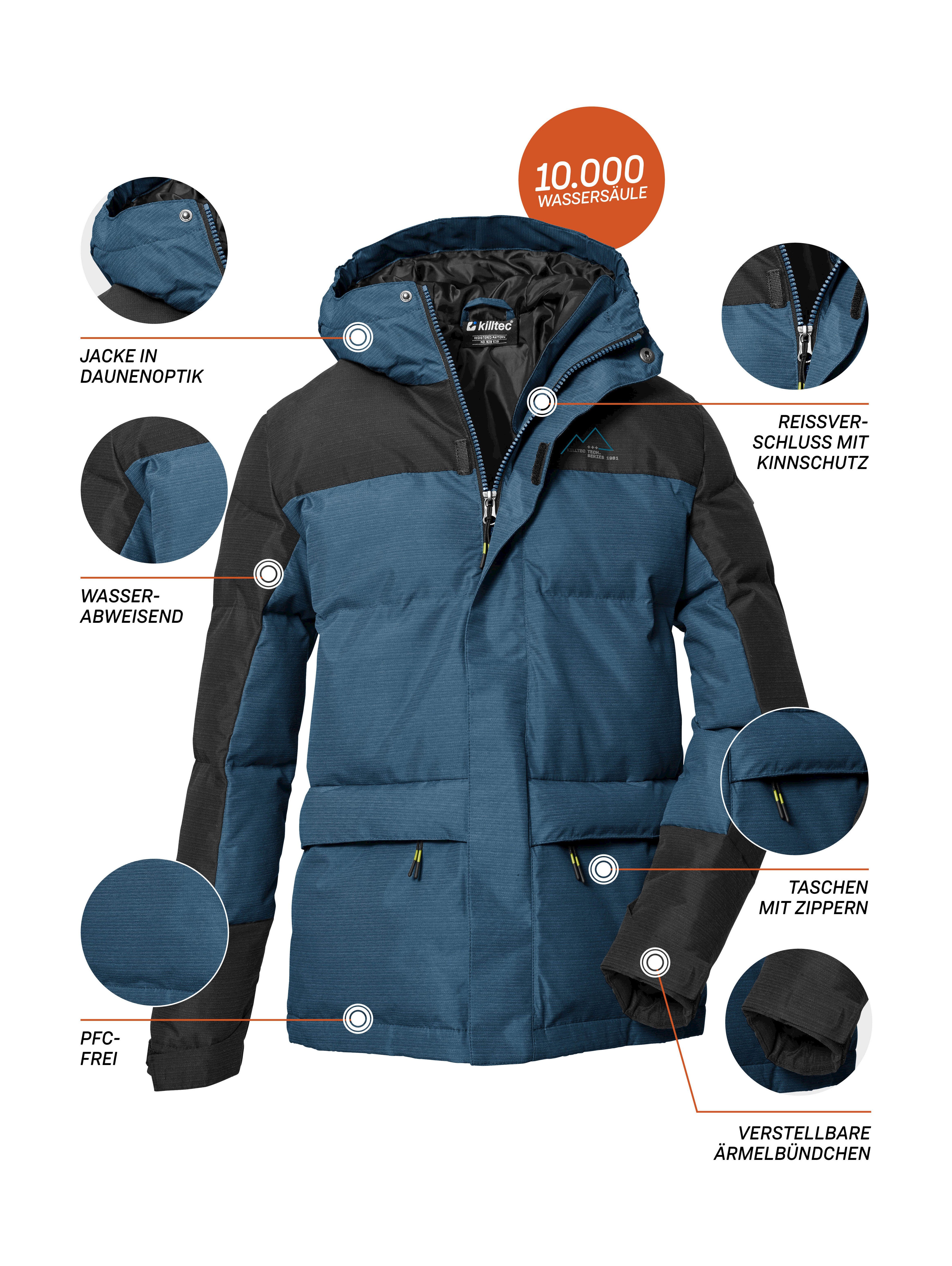 Killtec Steppjacke KOW 156 BYS QLTD JCKT Wasserabweisende, atmungsaktive Steppjacke mit Colourblock-Design