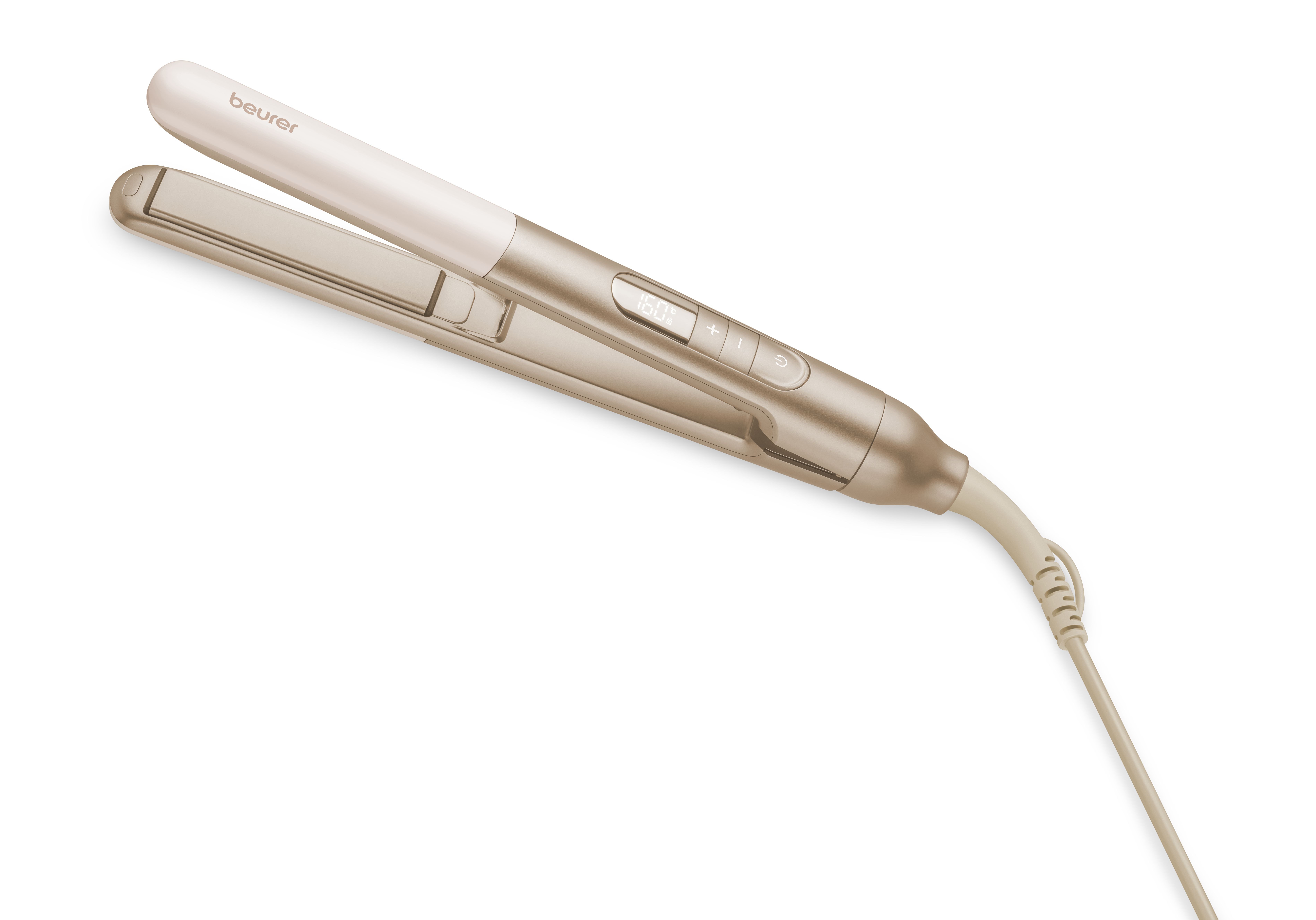 BEURER Выпрямитель для волос HS 70, schonendes Выпрямитель для волос mit Ionen-Technologie Keramik, Mit Ionenfunkion, Keramik Beschichtung und variabler Temperaturstufen