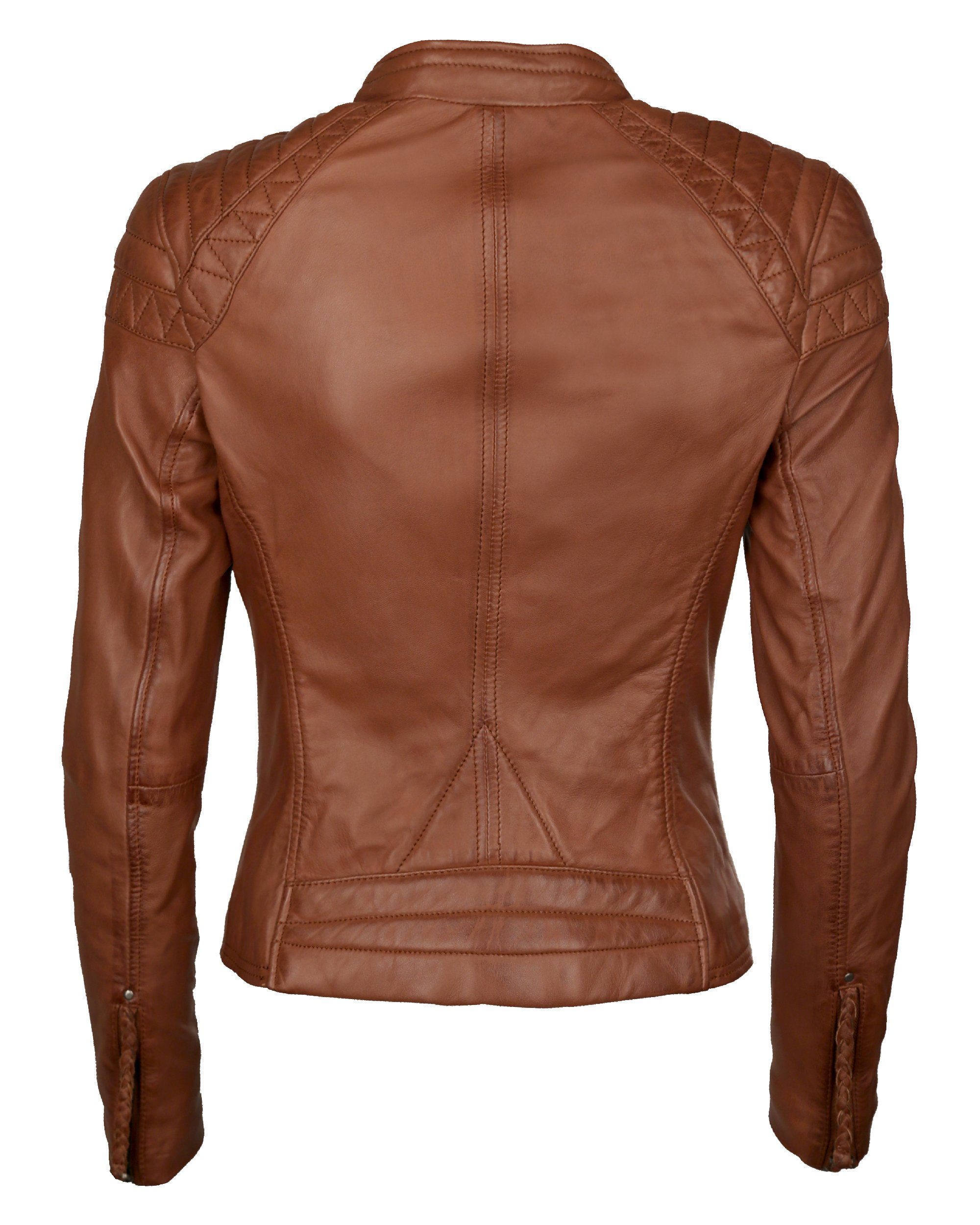 Lederjacke cognac Maze Brightwater