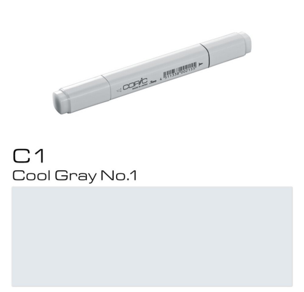 Thumbnail - COPIC Marker Typ C - 1: Layoutmarker in Cool Grey für Grafiker, (1-tlg)