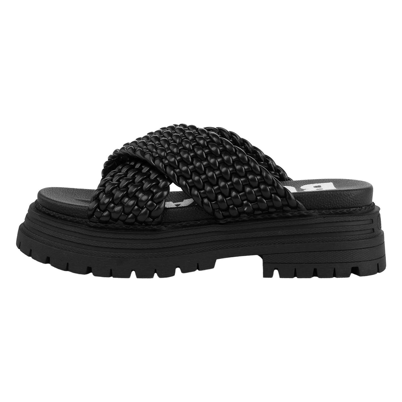 Buffalo Lennox Cross Sandalette mit rutschfester Laufsohle