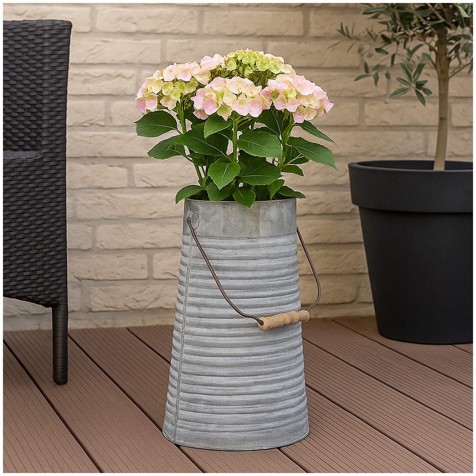 HTI-Living Pflanzkübel Pflanzgefäß Cottage Emily (Stück, günstig online kaufen