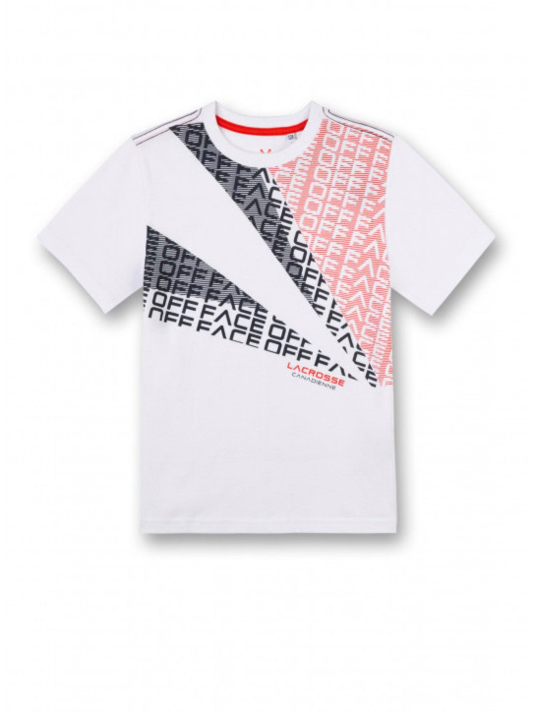 LACROSSE Canadienne T-Shirt Lacrosse Jungen T-Shirt aus Baumwolle mit grafischem Frontprint