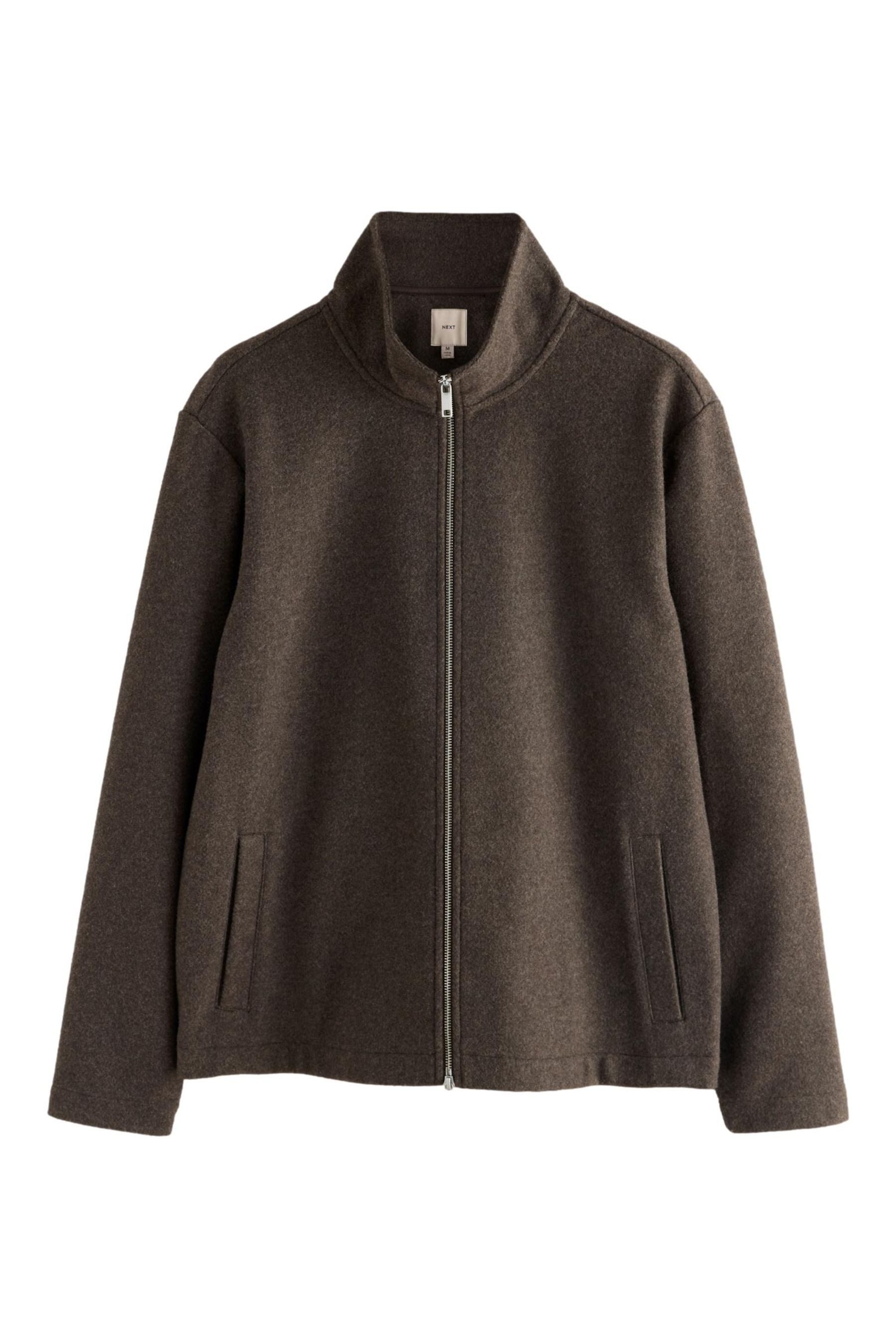 Fleecejacke Fleece mit Reißverschluss und Trichterkragen