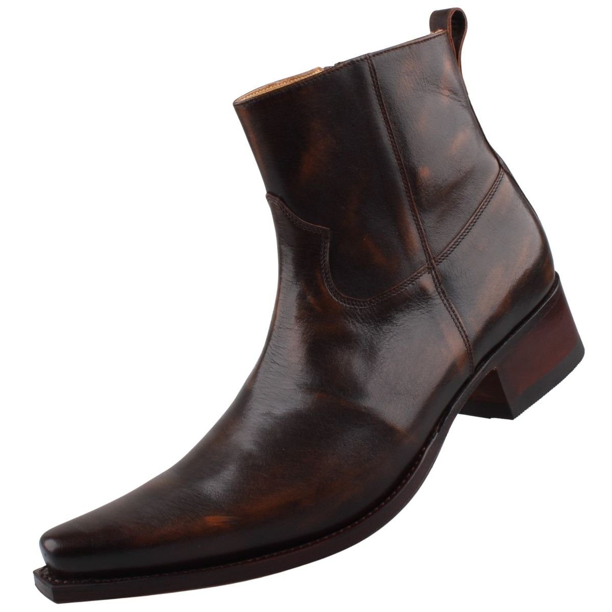 12322-Natur Antic Jacinto Stiefelette