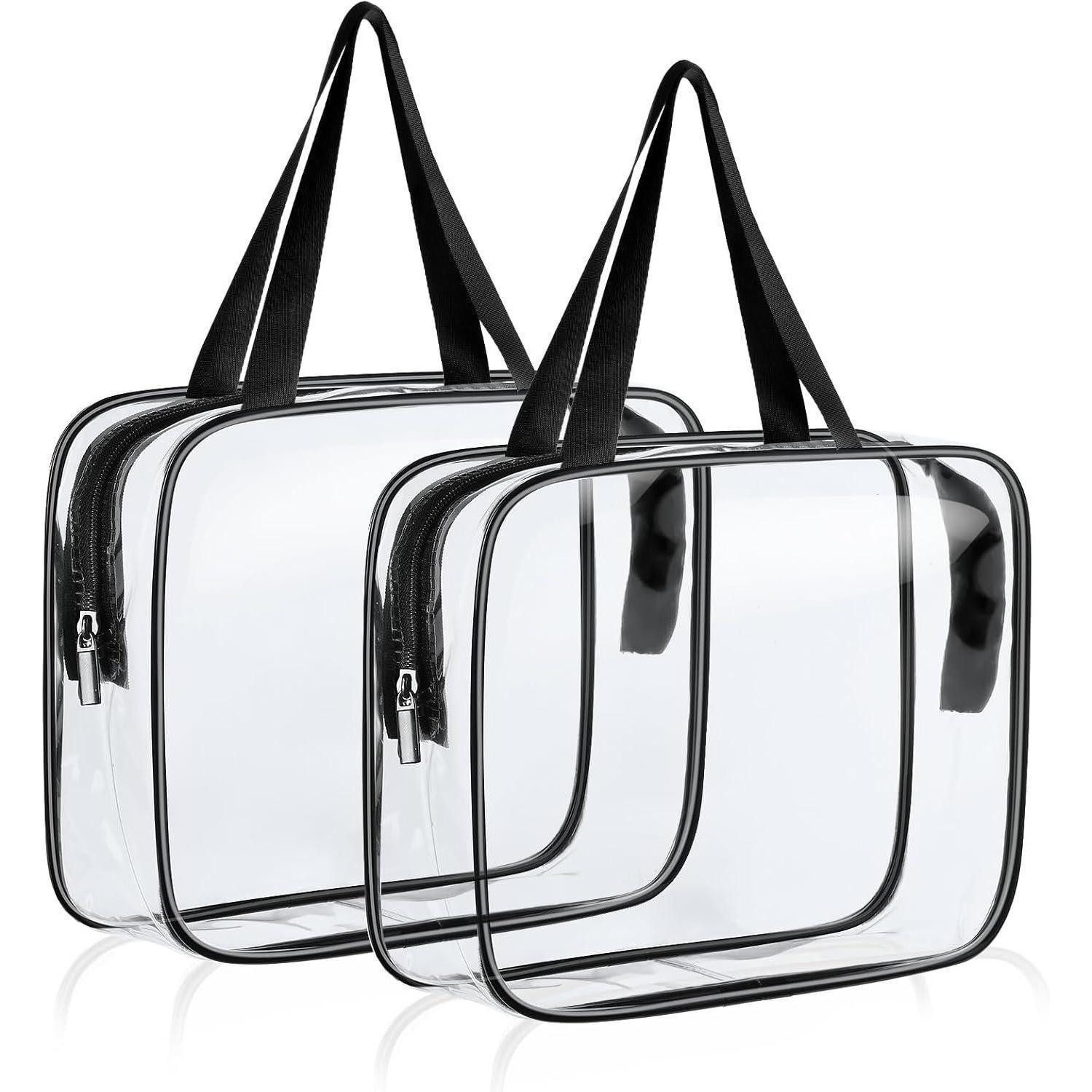 LuxusKollektion Kosmetiktasche Transparente Kulturtasche Kosmetiktasche 2er günstig online kaufen
