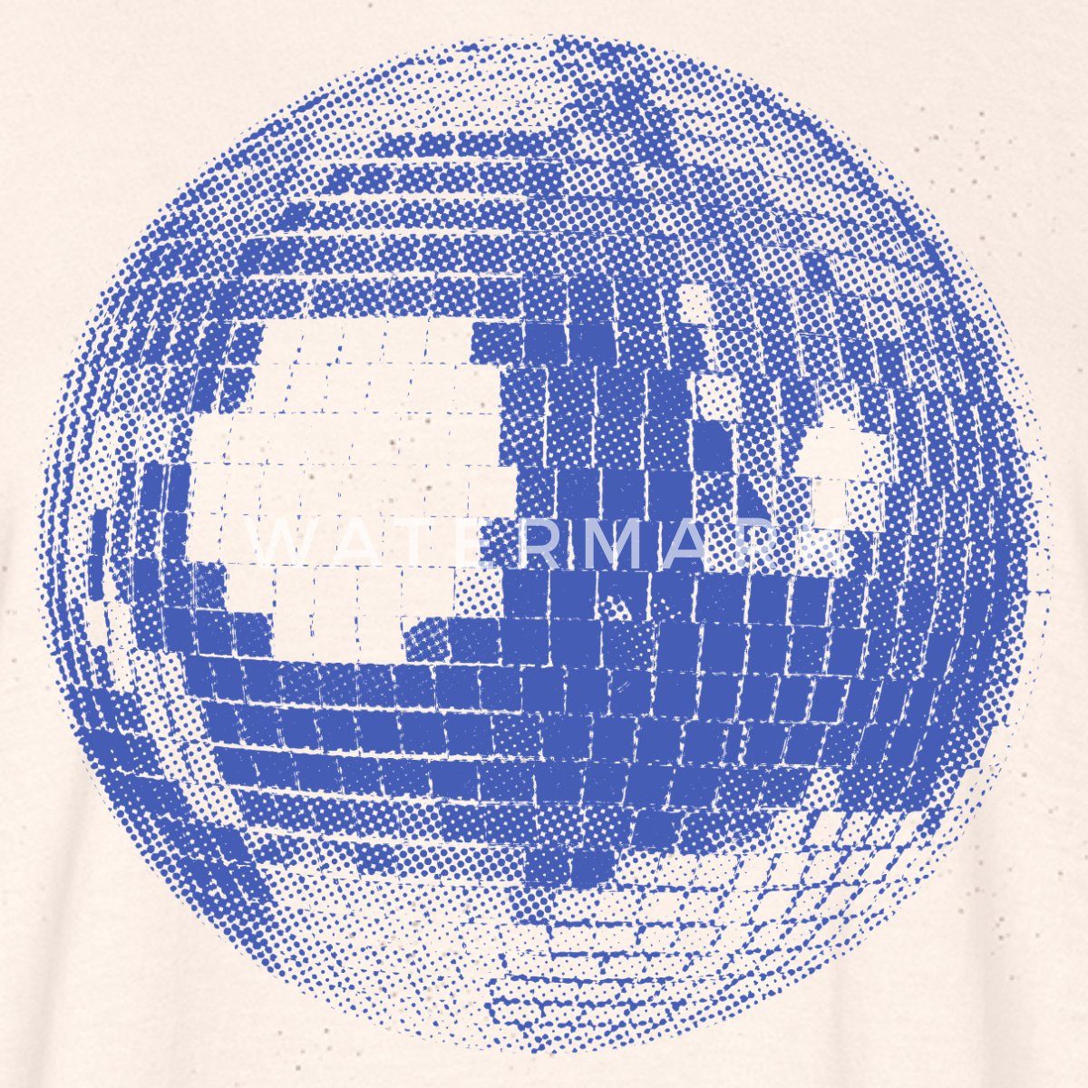 Spreadshirt T-Shirt Disco Ball – Retro Party Vibes Boxy Shirt Damen (1-tlg)