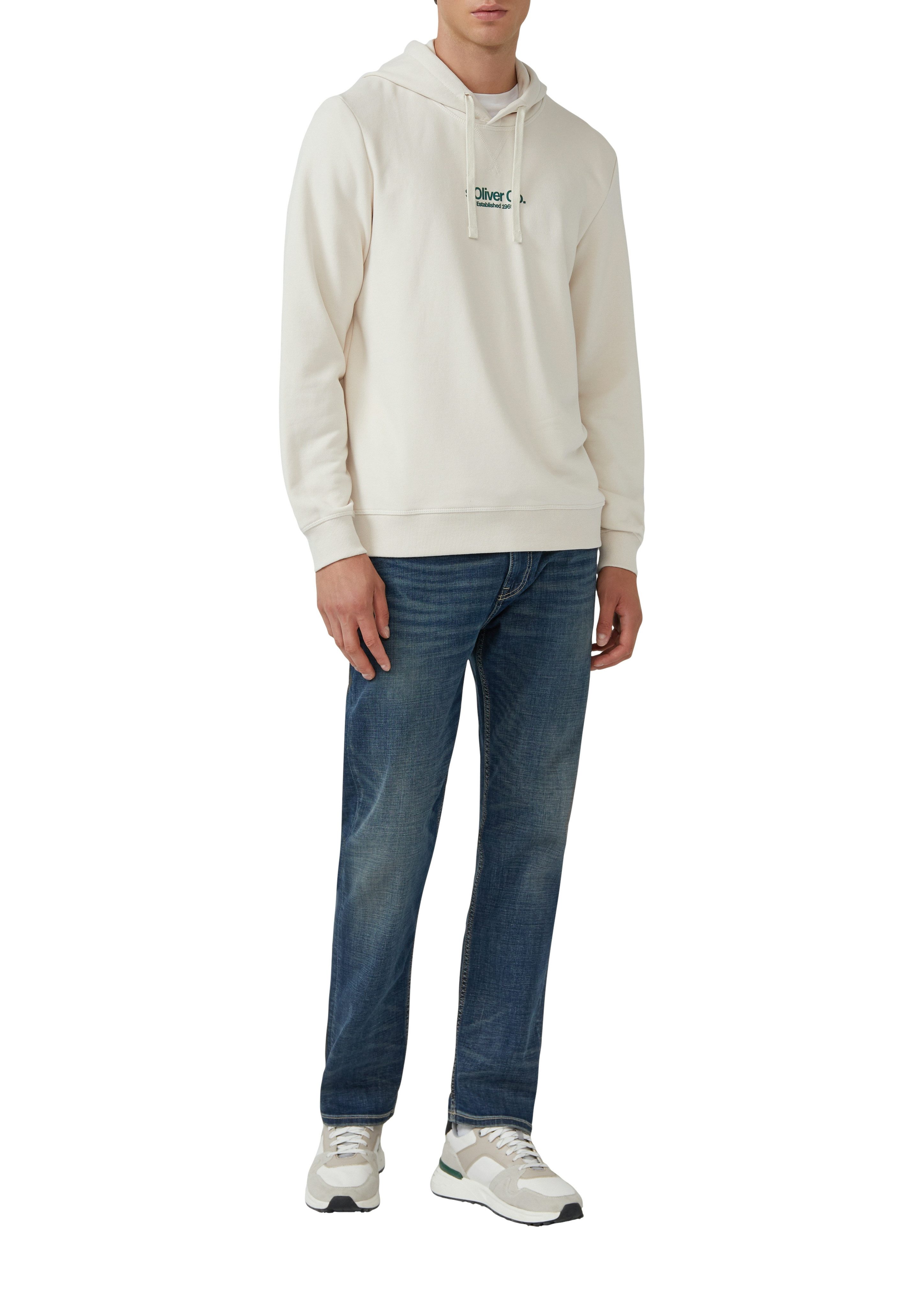 s.Oliver Hoodie mit Logo Schriftzug günstig online kaufen