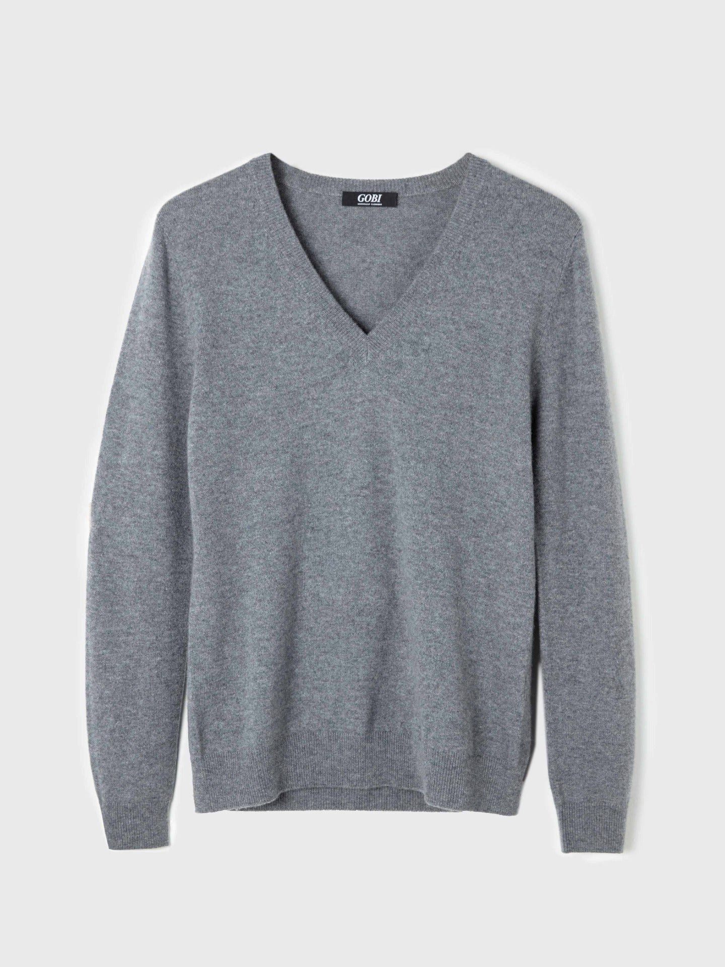 GOBI Cashmere V-Ausschnitt-Pullover Basic V-Ausschnitt Kaschmirpullover günstig online kaufen