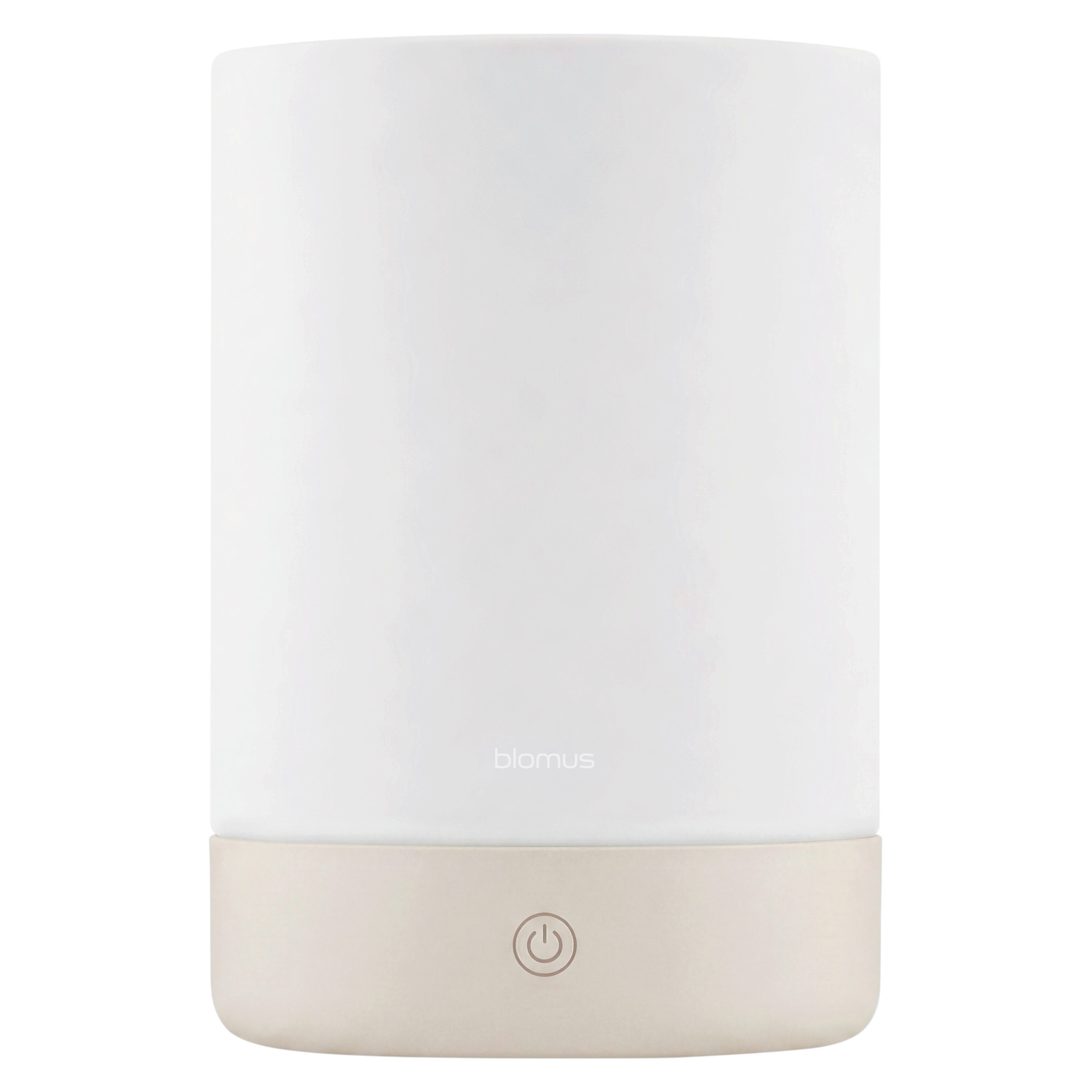 blomus LED Dekolicht -CALMA LED- Akku LED Leuchte, Windlicht Mobil: Indoor & Outdoor, dimmbar, LED fest integriert, warm, mix, cold, kabellose Beleuchtung, stufenlos dimmbar, 3 Lichtfarben