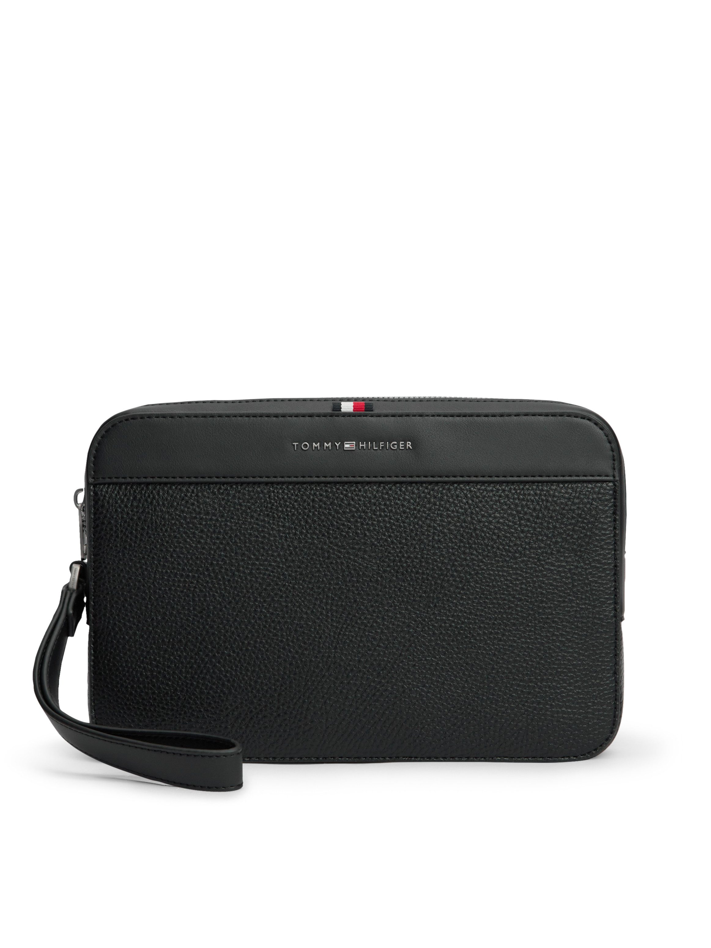 Tommy Hilfiger Mini Bag TH CENTRAL POUCH, Unisex Täschen mit praktischem Reißverschluss