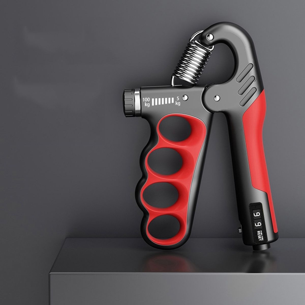 Fingertrainer Verstellbar – Hand- & Unterarmtrainer, 5-100 Kg, Metall, Von König Design