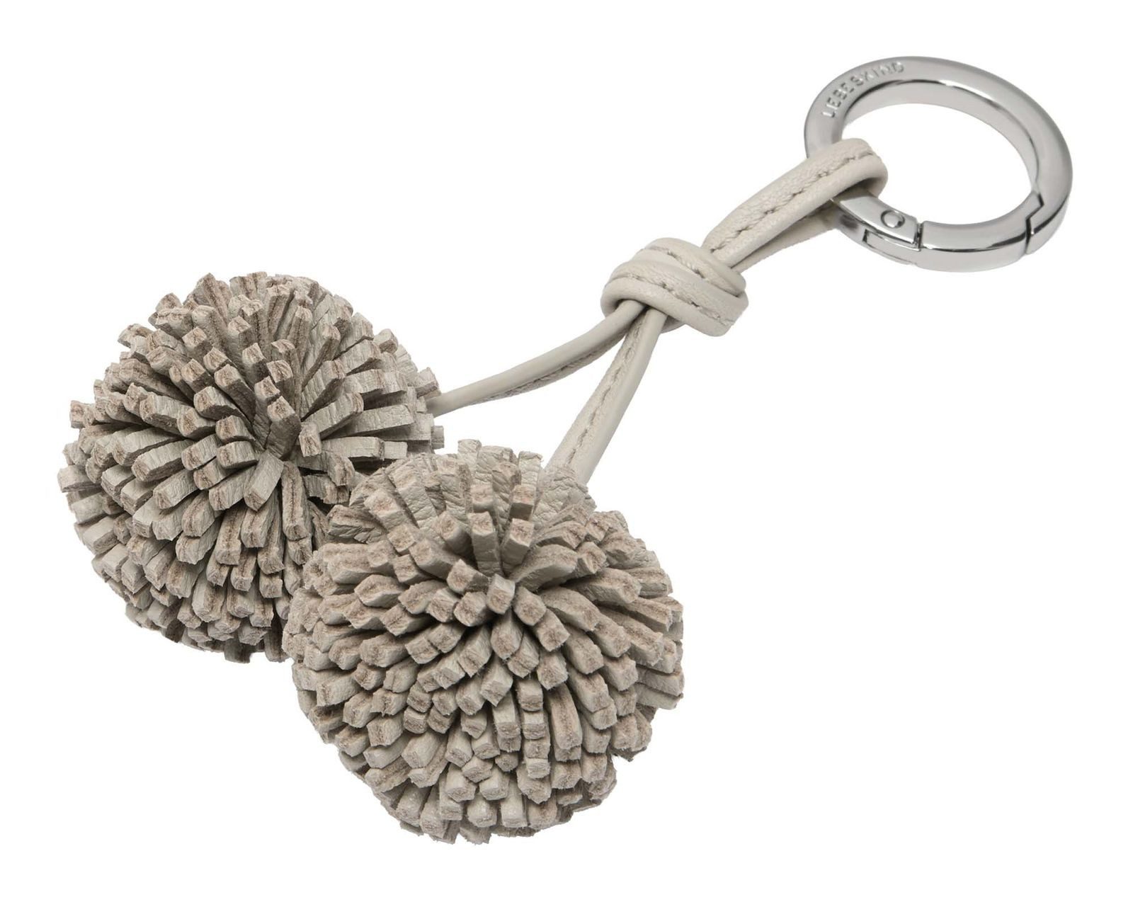 Liebeskind Berlin Schlüsselanhänger Pom Pom 2 Pendant, aus echtem Leder