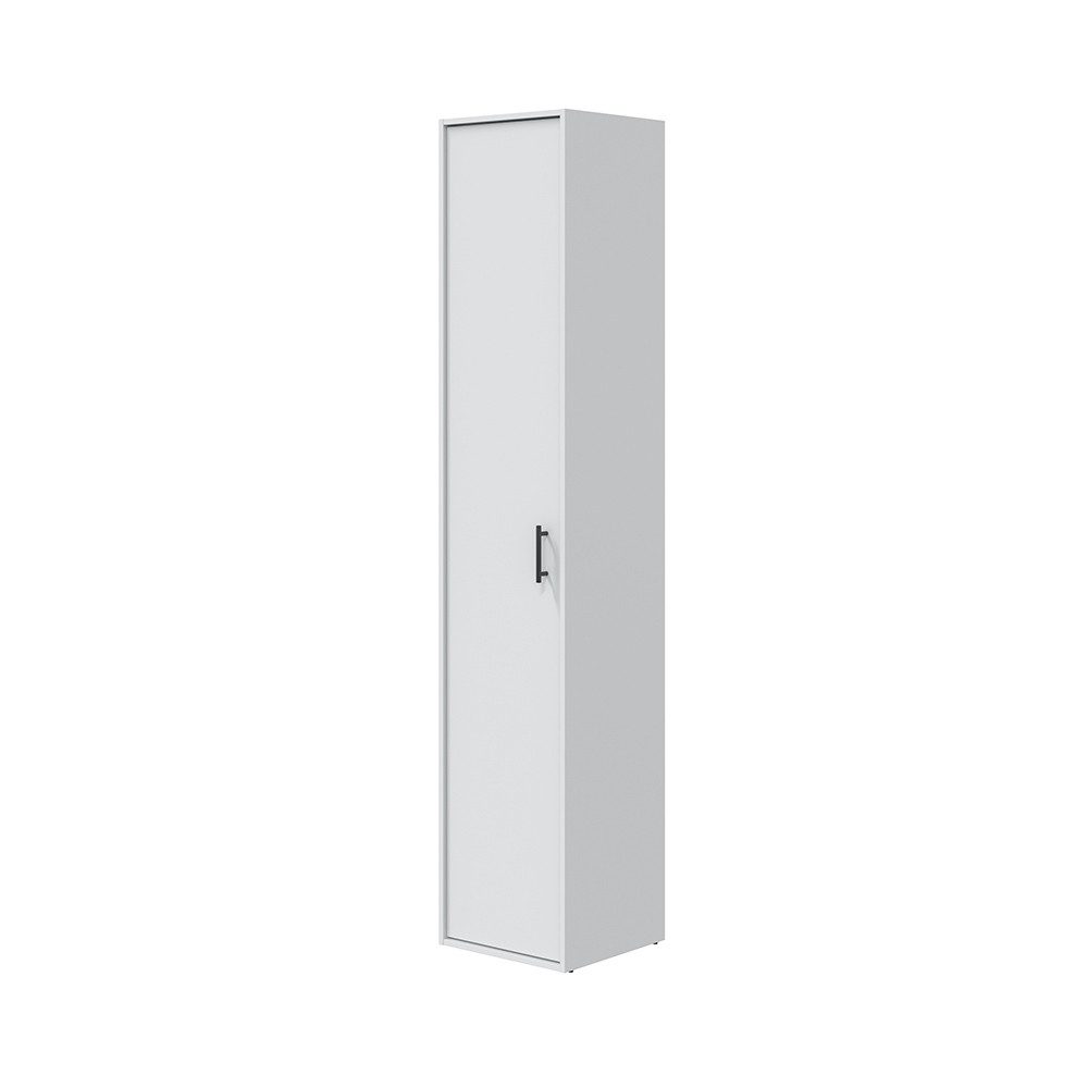 freiraum Mehrzweckschrank LAUNDRY 1 Tür, 2 Böden, Artik Weiß - 41x206x40 (BxHxT)