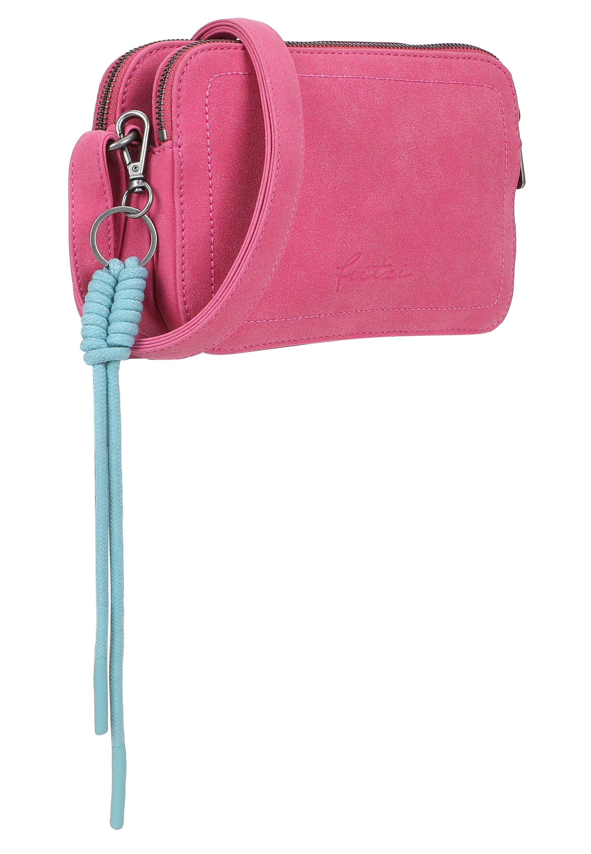 Fritzi aus Preußen Schultertasche Jony Suede Jacky, mit angerauter Materialoberfläche