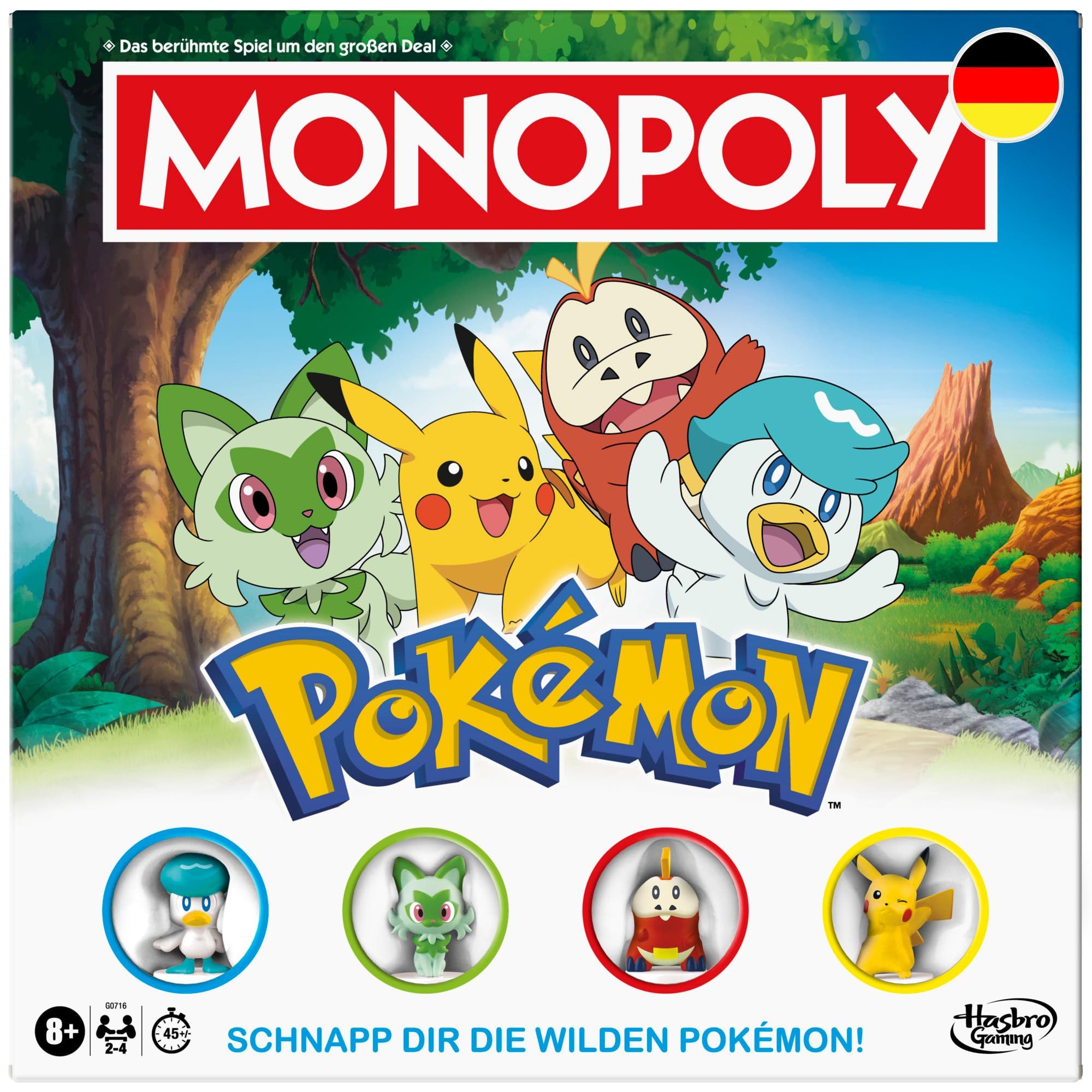 Monopoly Spiel Monopoly Pokémon (deutsche Ausgabe), Monopoly Pokémon (deutsche Ausgabe)