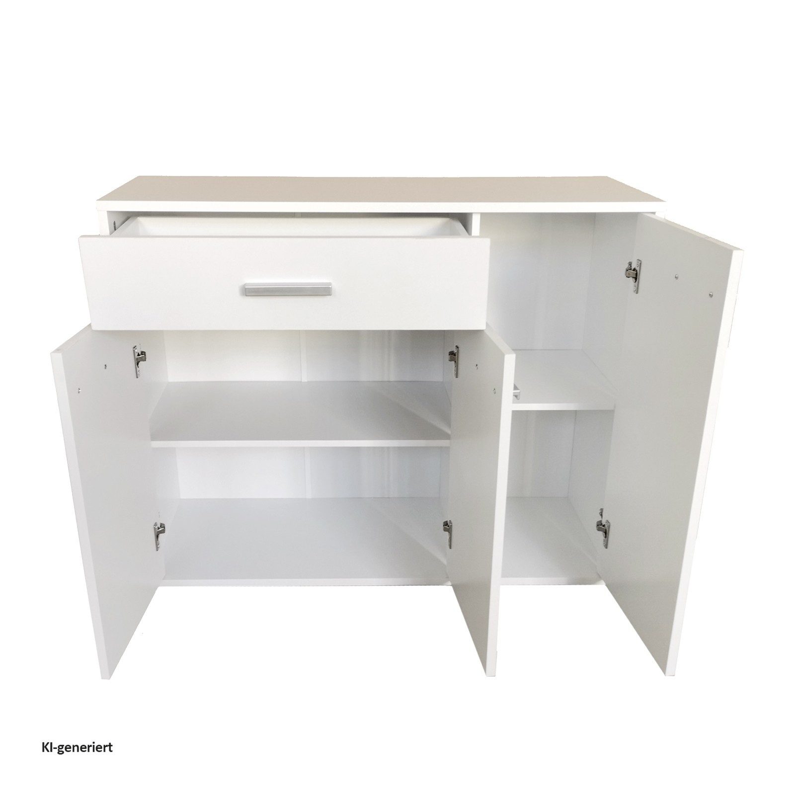 HTI-Line Kommode Kommode Nina mit einer Schublade (Stück, 1 St., 1 Kommode), Anrichte Sideboard Schrank