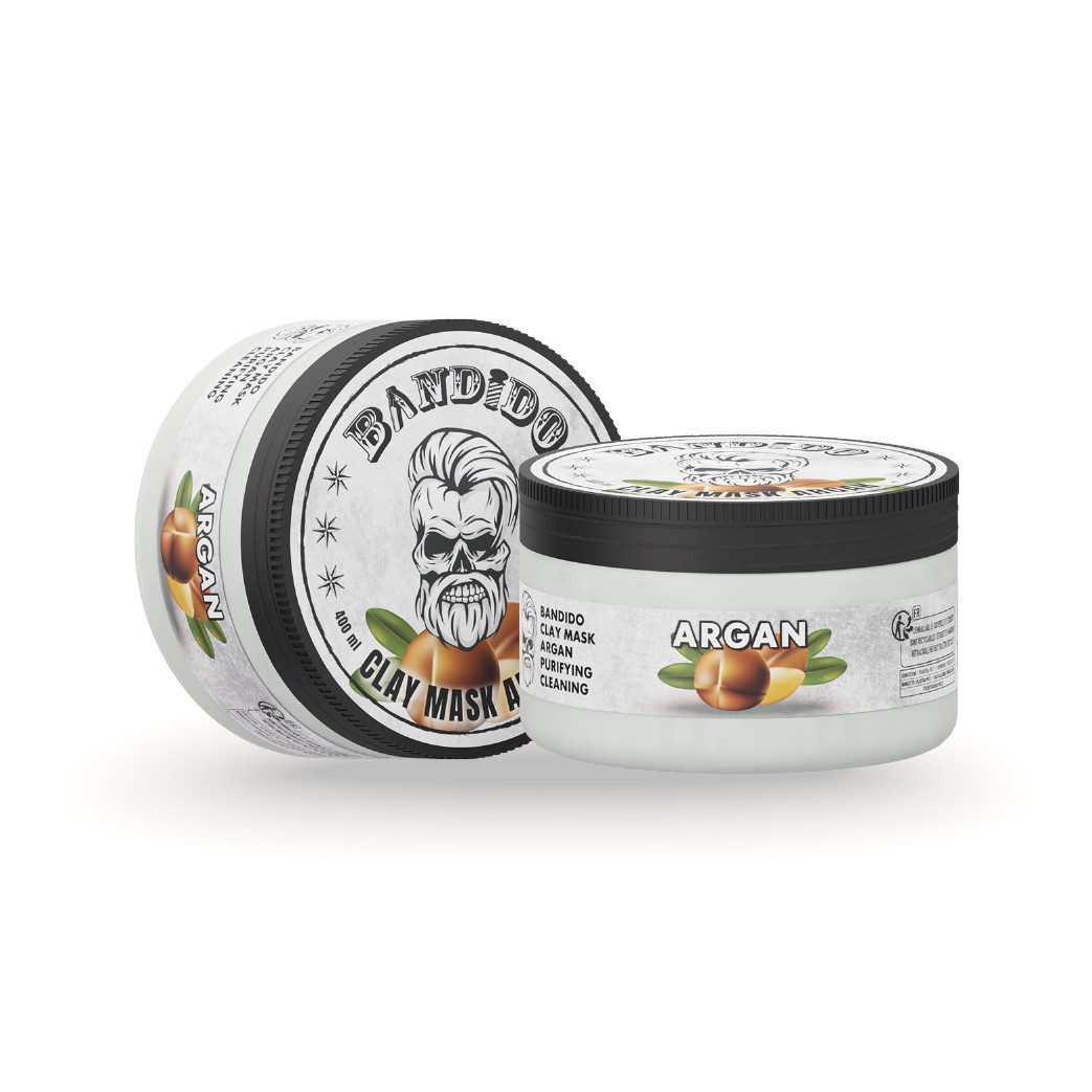 Bandido Gesichtsmaske Bandido Clay Face Mask Argan Gesichtsmaske 300ml, 1-tlg.