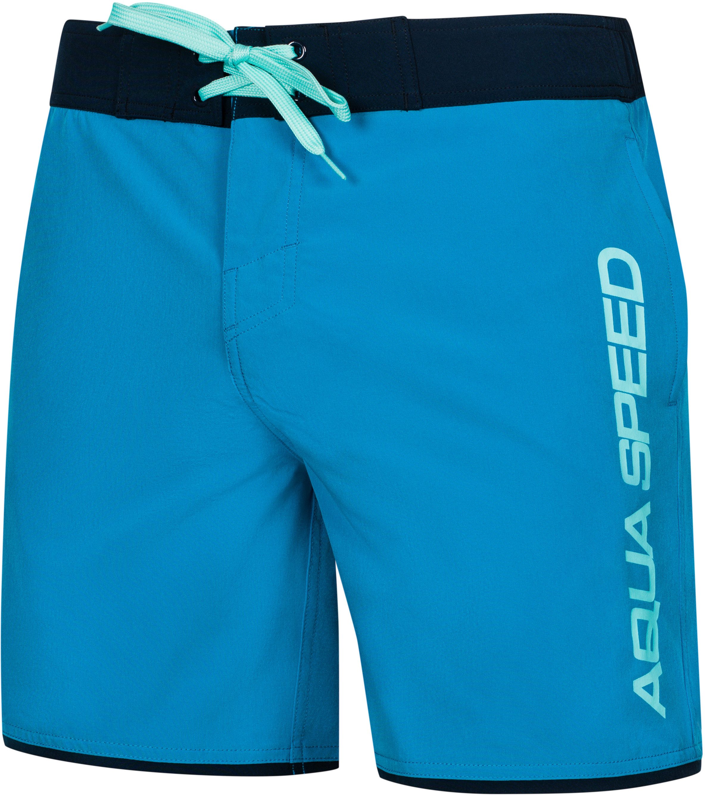 Aqua Speed Boardshorts (EVAN Bermudashorts Badehose Strandhose Schwimmhose Mann) Entspannter Sitz für angenehme Stunden an Pool und Strand