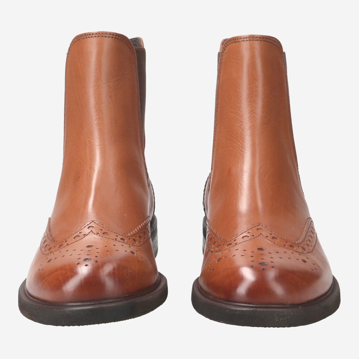 Paul Green Paul Green 8070-004, Chelsea Boots, Stiefeletten, Braun, Damen Chelseaboots