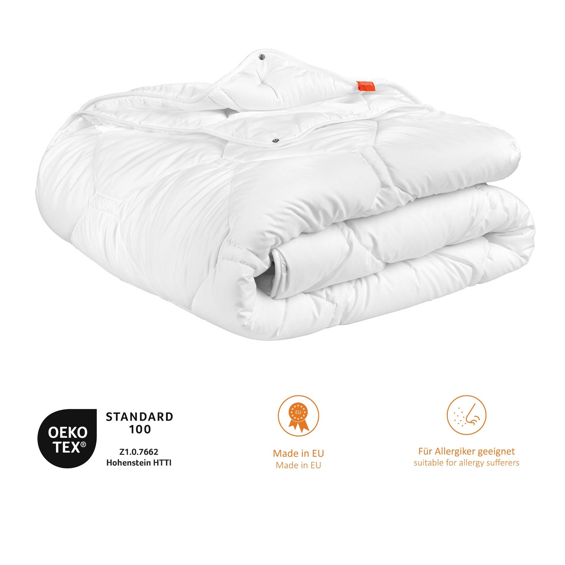 sleepling Microfaserbettdecke Komfort 100, Füllung: Hohlfasern, günstig online kaufen
