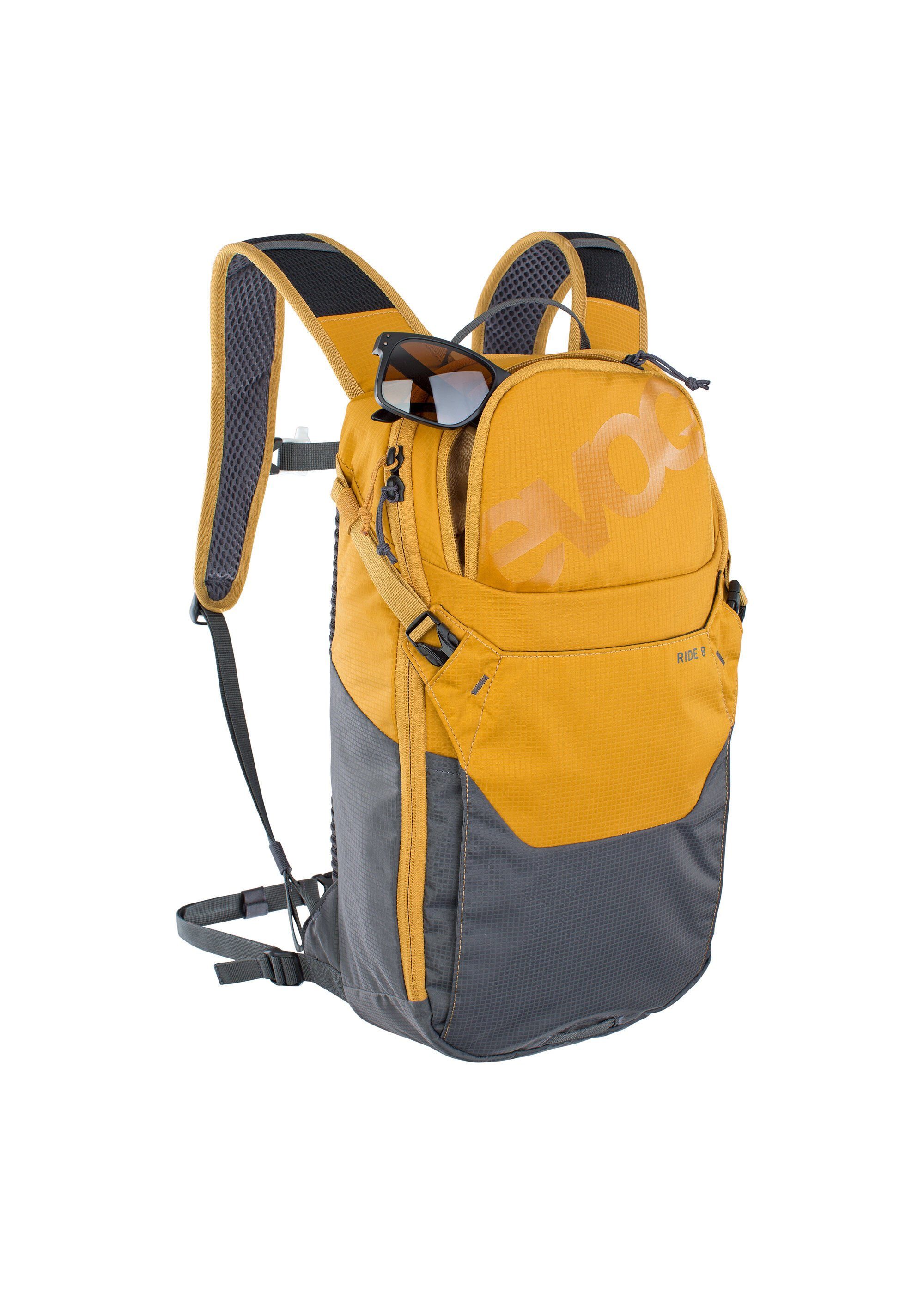 EVOC Cityrucksack RIDE 8 (Kein Set, 1-tlg), mit Helmhalterung