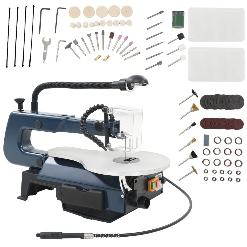 Dekupiersäge 108-tlg. Dekupiersägen-Set 125 W 252 mm