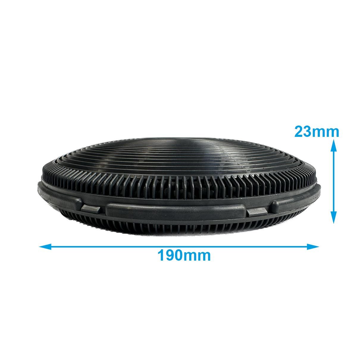 AIR2GO Aktivkohlefilter für Zanussi Modell 190 / ECFB02 (2 Stück), Zubehör für Aktivkohlefilter für ZANUSSI ZFC329X, ZFCT16X, ZFCX16X, ZFCX17X, ZFCX19X, ZFCX26R, ZFV316K, ZFV816K, ZFV819K, ZFV916Y, ZFV919Y, ZFVX16K, ZFVX19K, ZHC610X, ZHC611, ZHC611N, ZHC611W, ZHC611X, ZHC62462XA, ZHC72462XA, ZHC911N, ZHC911N1, ZHC911W, ZHC911W1, ZHC911X, ZHC911X1, ZHC92462XA, ZHC925N, ZHC925W, ZHC925X, ZHC611N1, ZHC611W1, ZHC611X1, Passend für Dunstabzugshauben von ZANUSSI