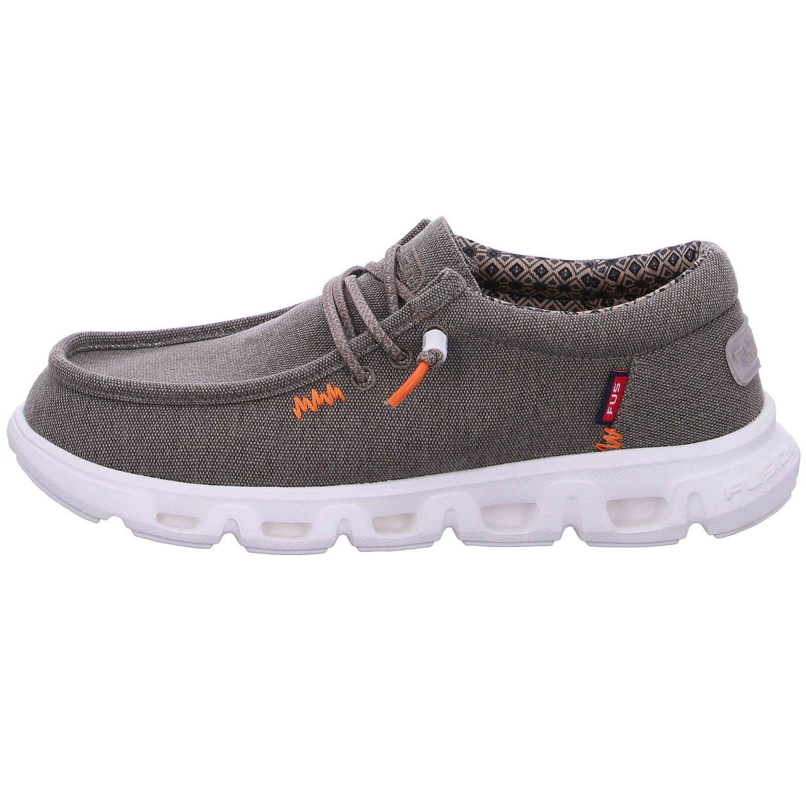 Fusion Jack 3.0 Slip-On Sneaker Herren Schuh Jack 3.0 Leinenoptik mit Gummizug - Leinenschuh Korksohle