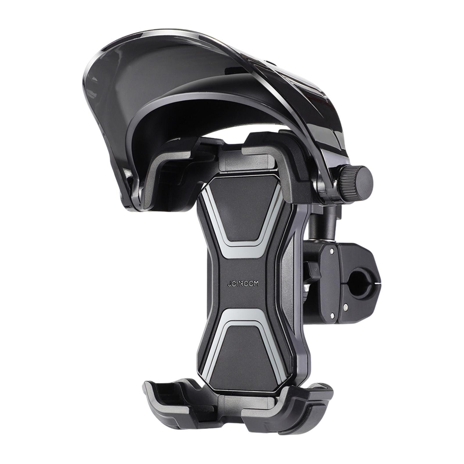 JOYROOM Handy-Halterung JR-ZS528 Fahrrad Halterung mit Regenschutz, (bis 7 Zoll, Universal Smartphone Handy Halter für Motorrad Bike Roller Scooter)